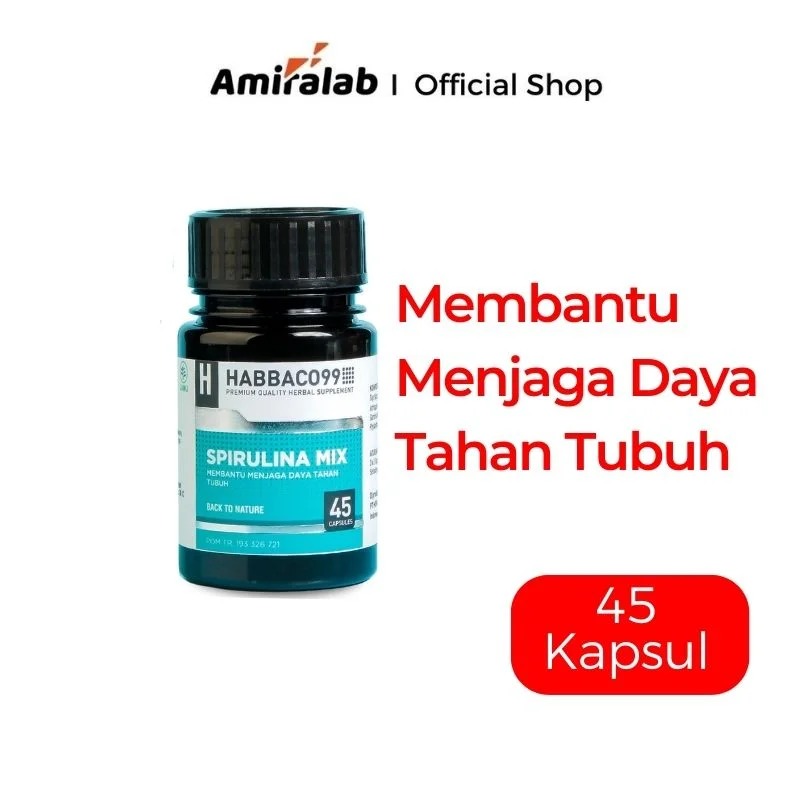 SPIRULINA MIX 45 Kapsul