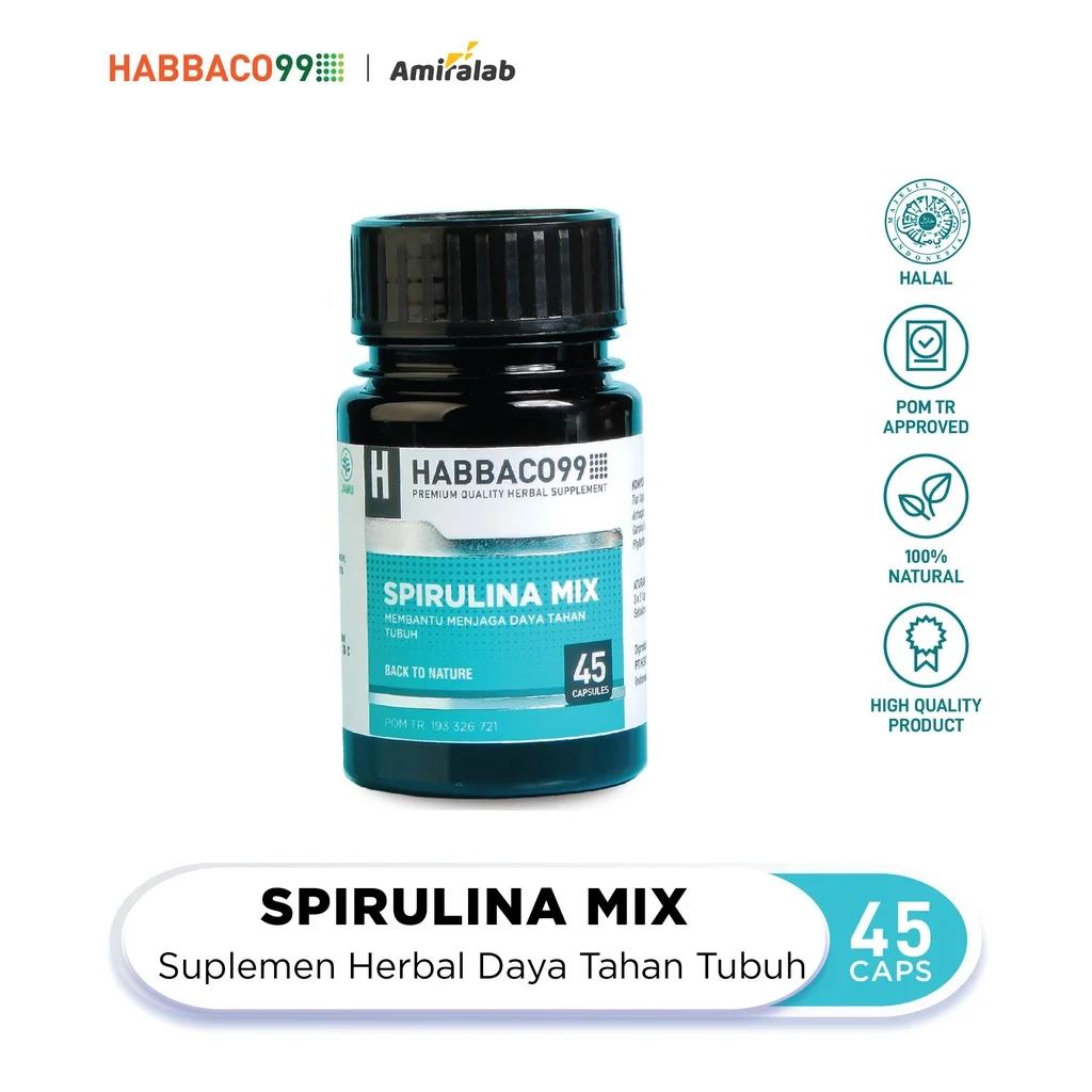 SPIRULINA MIX 45 Kapsul - Gambar 2