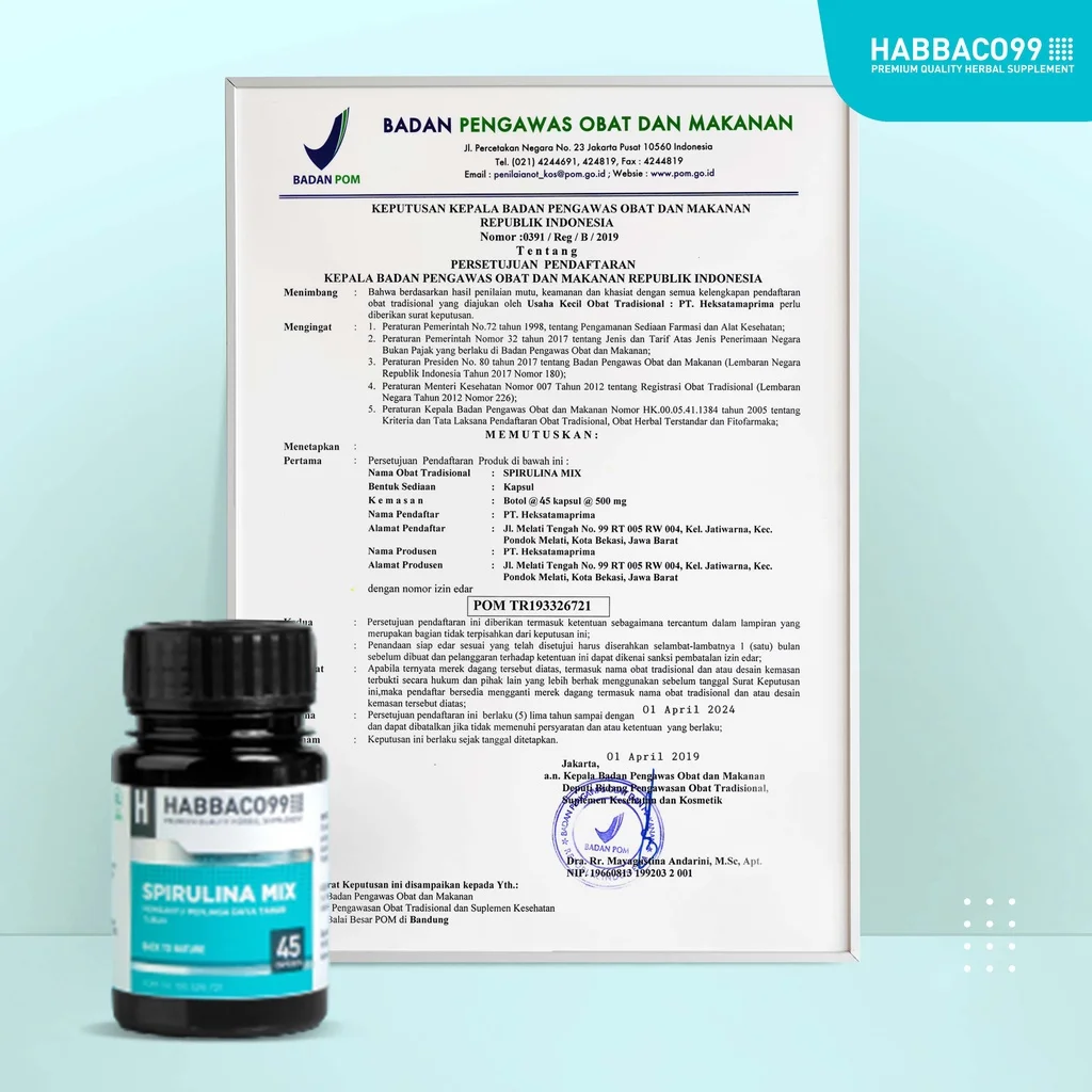 SPIRULINA MIX 45 Kapsul - Gambar 5